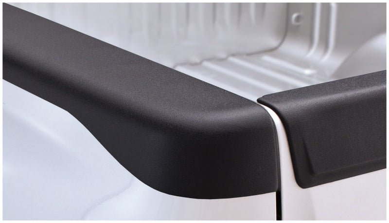 Bushwacker 07-14 Chevy Silverado 1500 Fleetside Bed Rail Caps 69.3in Bed - Black - Crew Original