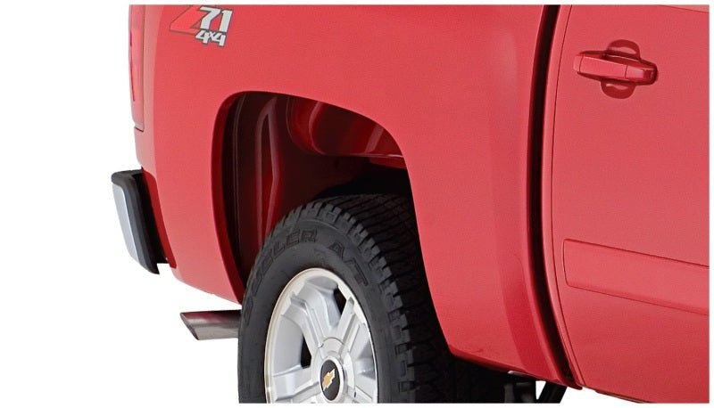 Bushwacker 07-14 Chevy Silverado 2500 HD Fleetside Extend-A-Fender Style Flares 4pc - Black - Crew Original