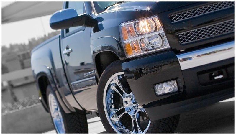 Bushwacker 07-14 Chevy Silverado 2500 HD Fleetside OE Style Flares 4pc 78.0/78.7/97.6in Bed - Black - Crew Original