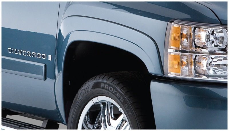 Bushwacker 07-14 Chevy Silverado 2500 HD Fleetside OE Style Flares 4pc 78.0/78.7/97.6in Bed - Black - Crew Original