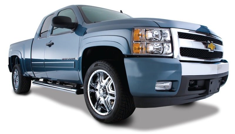 Bushwacker 07-14 Chevy Silverado 2500 HD Fleetside OE Style Flares 4pc 78.0/78.7/97.6in Bed - Black - Crew Original