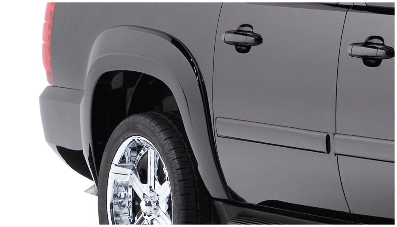 Bushwacker 07-14 Chevy Suburban 1500 OE Style Flares 4pc Does Not Fit LTZ - Black - Crew Original