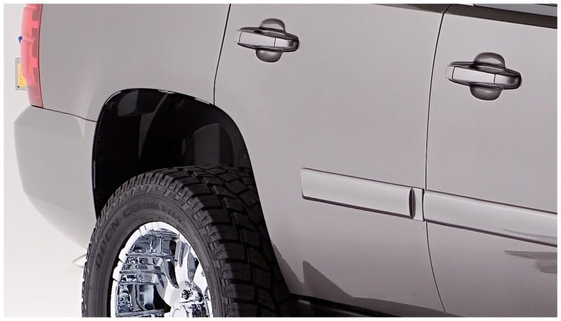 Bushwacker 07-14 Chevy Tahoe Pocket Style Flares 4pc Does Not Fit LTZ - Black - Crew Original