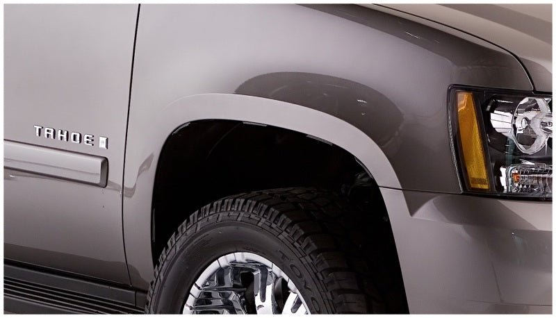 Bushwacker 07-14 Chevy Tahoe Pocket Style Flares 4pc Does Not Fit LTZ - Black - Crew Original