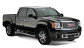 Bushwacker 07-14 GMC Sierra 2500 HD Fleetside OE Style Flares 4pc 78.0/78.7/97.6in Bed - Black - Crew Original