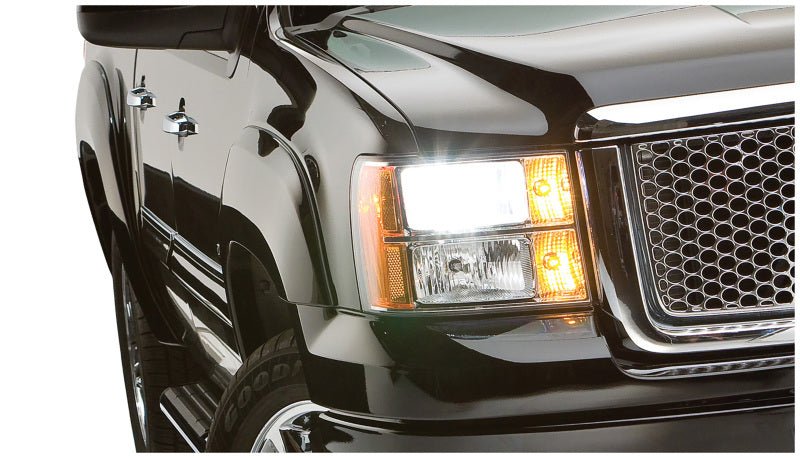Bushwacker 07-14 GMC Sierra 2500 HD Fleetside OE Style Flares 4pc 78.0/78.7/97.6in Bed - Black - Crew Original