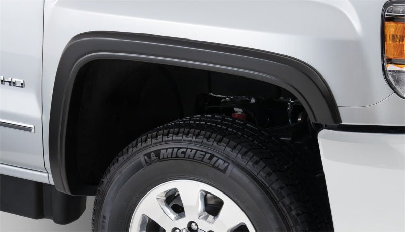 Bushwacker 07-14 GMC Sierra 2500 HD OE Style Flares 2pc - Black - Crew Original