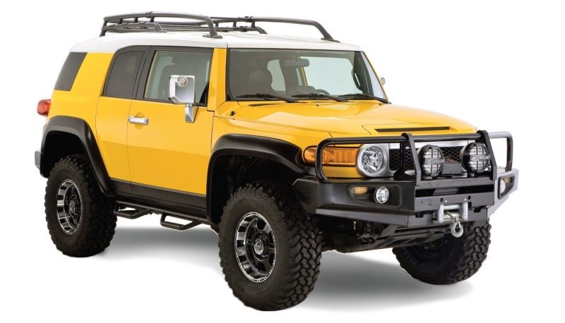Bushwacker 07-14 Toyota FJ Cruiser Extend-A-Fender Style Flares 4pc - Black - Crew Original