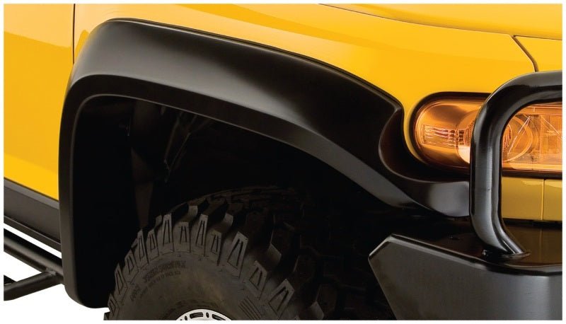 Bushwacker 07-14 Toyota FJ Cruiser Extend-A-Fender Style Flares 4pc - Black - Crew Original