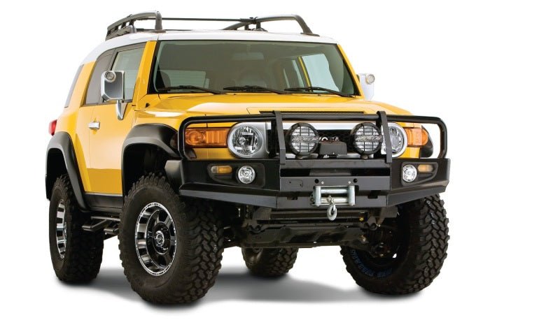 Bushwacker 07-14 Toyota FJ Cruiser Extend-A-Fender Style Flares 4pc - Black - Crew Original