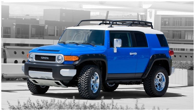 Bushwacker 07-14 Toyota FJ Cruiser Pocket Style Flares 4pc - Black - Crew Original