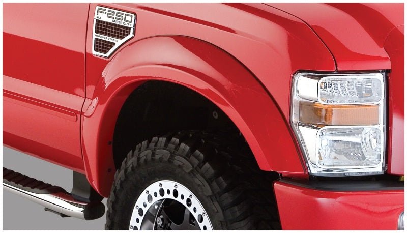 Bushwacker 08-10 Ford F-250 Super Duty Styleside OE Style Flares 4pc 81.0/96.0in Bed - Black - Crew Original