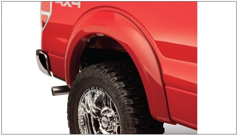 Bushwacker 09-14 Ford F-150 Styleside Extend-A-Fender Style Flares 4pc 67.0/78.8/97.4in Bed - Black - Crew Original