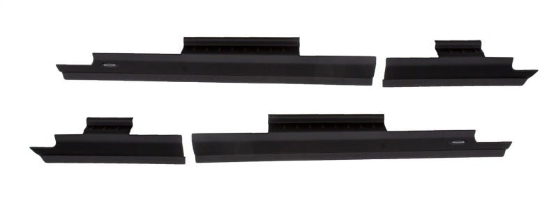 Bushwacker 09-18 RAM 1500 Extended Cab Trail Armor Rocker Panel and Sill Plate Cover - Black - Crew Original