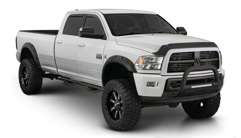 Bushwacker 10-18 Dodge Ram 2500 Max Pocket Style Flares 4pc 76.3/98.3in Bed - Black - Crew Original