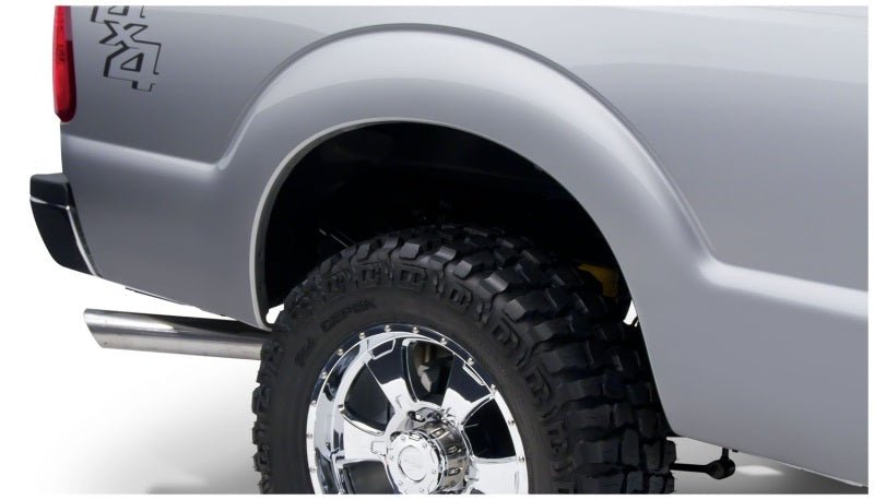Bushwacker 11-16 Ford F-250 Super Duty Styleside Extend-A-Fender Style Flares 2pc - Black - Crew Original