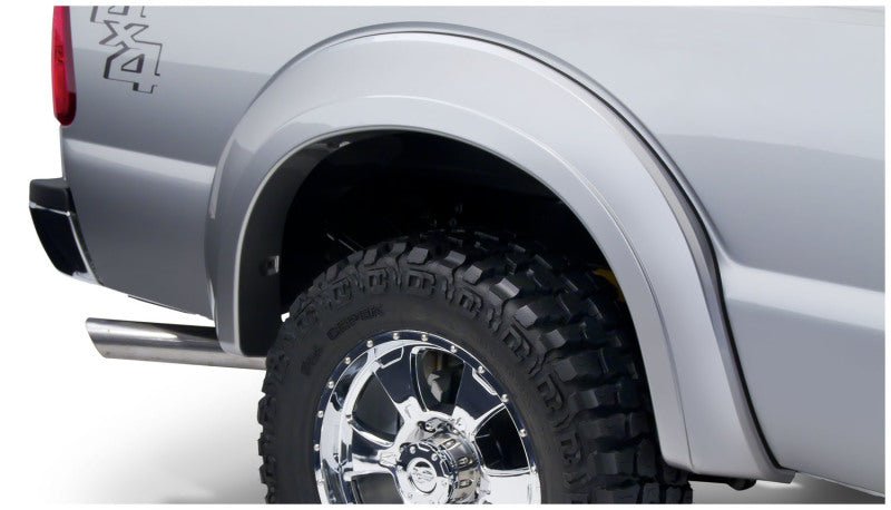 Bushwacker 11-16 Ford F-350 Super Duty Styleside Extend-A-Fender Style Flares 4pc - Black - Crew Original
