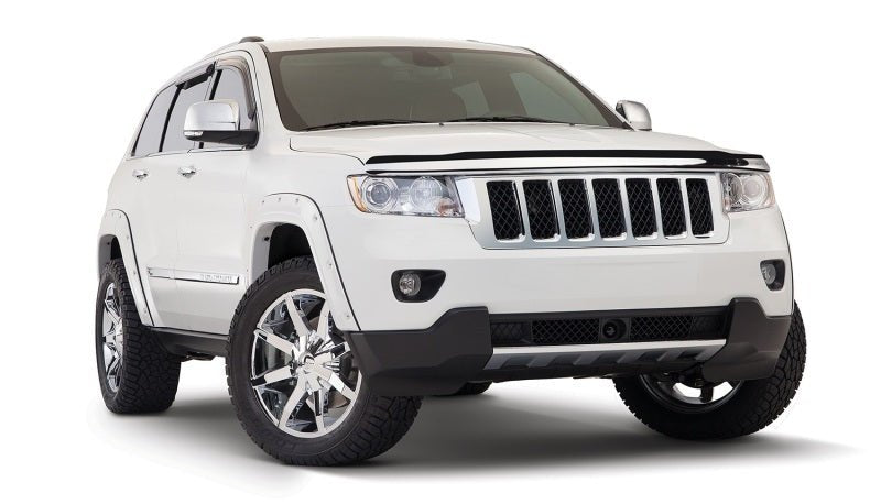 Bushwacker 11-18 Jeep Grand Cherokee Pocket Style Flares 4pc Does Not Fit SRT8 - Black - Crew Original