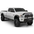 Bushwacker 14-18 Chevy Silverado 1500 Fleetside Max Pocket Style Flares 4pc 78.8/97.8in Bed - Black - Crew Original