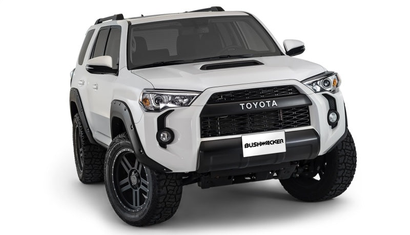 Bushwacker 14-18 Toyota 4Runner Pocket Style Flares 4pc Excludes Limited - Black - Crew Original