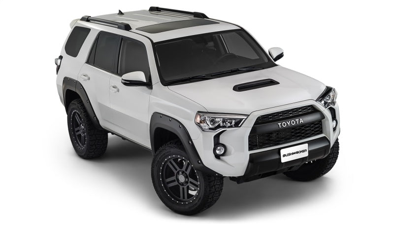 Bushwacker 14-18 Toyota 4Runner Pocket Style Flares 4pc Excludes Limited - Black - Crew Original