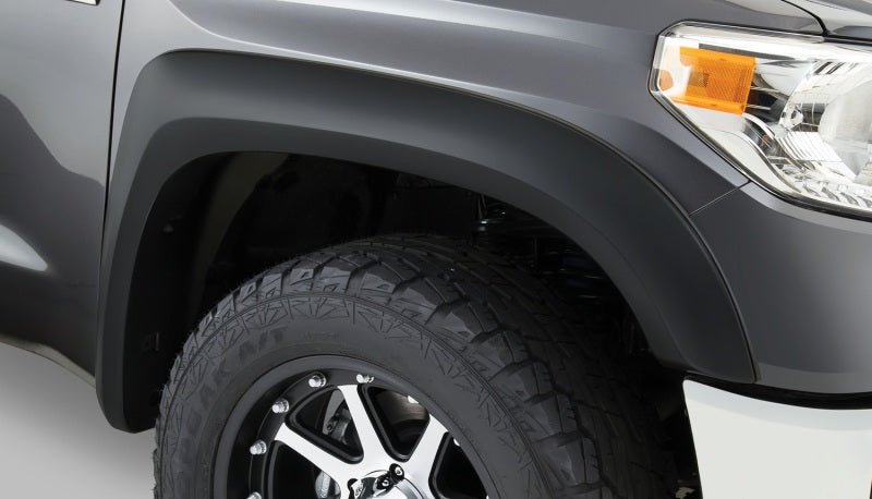 Bushwacker 14-18 Toyota Tundra Fleetside Extend-A-Fender Style Flares 4pc - Black - Crew Original