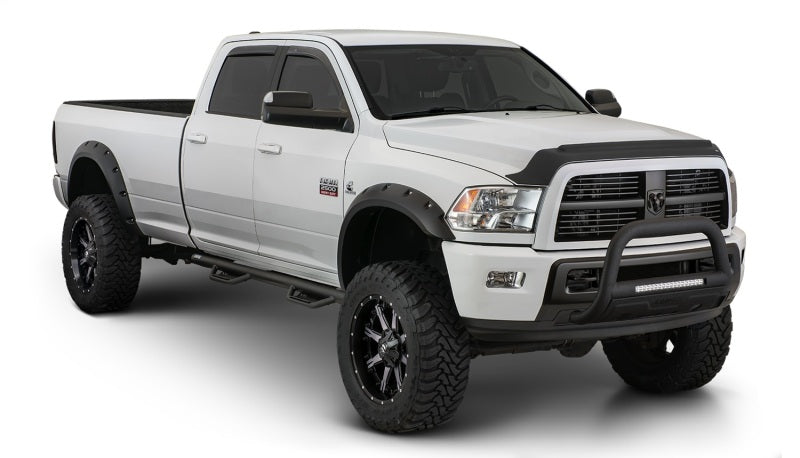 Bushwacker 15-17 Ford F-150 Max Pocket Style Flares 4pc 78.9/67.1/97.6in Bed - Black - Crew Original
