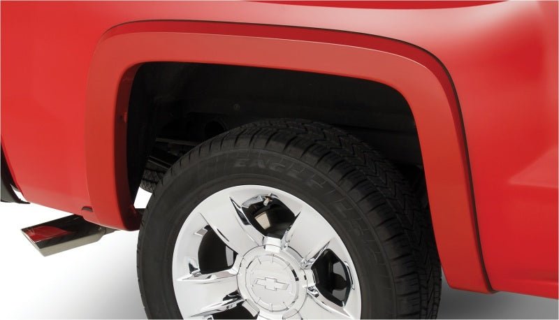 Bushwacker 15-18 Chevy Silverado 2500 HD Fleetside OE Style Flares 4pc 78.8/97.8in Bed - Black - Crew Original