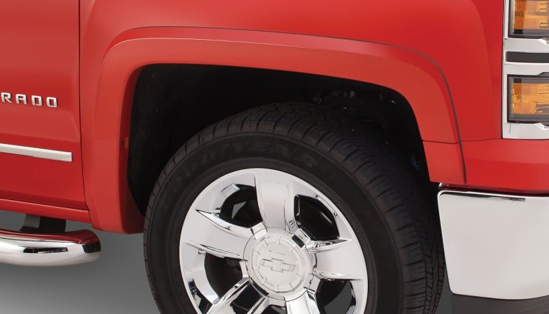 Bushwacker 15-18 Chevy Silverado 2500 HD Fleetside OE Style Flares 4pc 78.8/97.8in Bed - Black - Crew Original