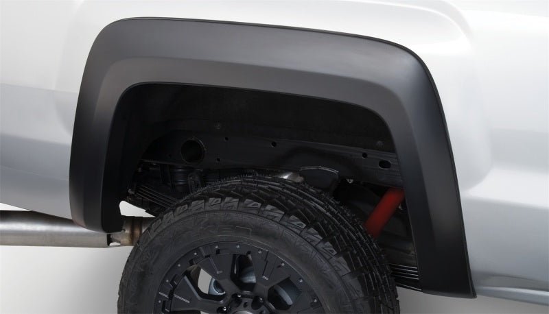 Bushwacker 15-18 GMC Sierra 2500 HD Extend-A-Fender Style Flares 4pc 78.8/97.6in Bed - Black - Crew Original