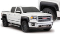 Bushwacker 16-18 GMC Sierra 1500 Pocket Style Flares 4pc - Black - Crew Original