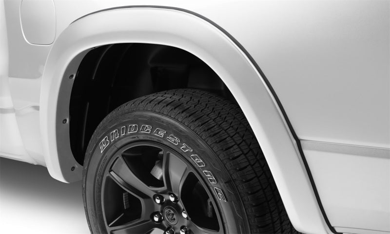 Bushwacker 16-18 Ram 1500 Fleetside OE Style Flares - 4 pc 67.4/76.3/96.3in Bed - Bright White CC - Crew Original