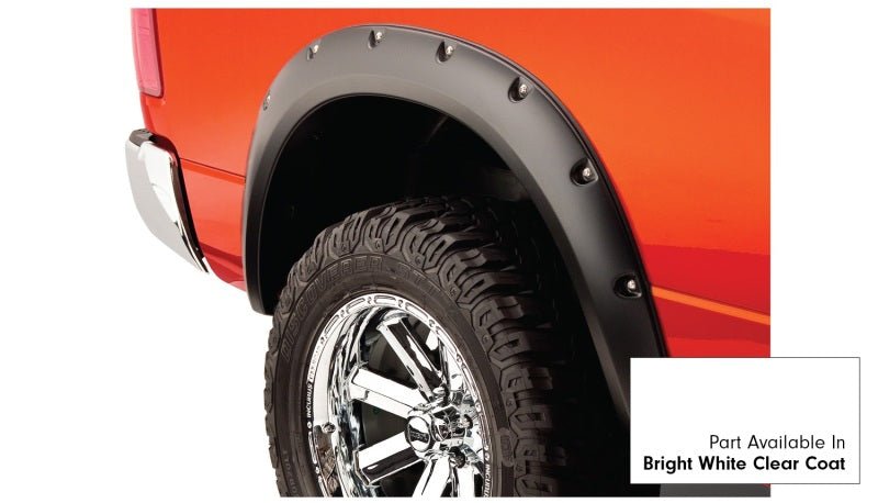 Bushwacker 16-18 Ram 1500 Fleetside Pocket Style Flares 4pc 67.4/76.3/96.3in Bed - Bright White CC - Crew Original