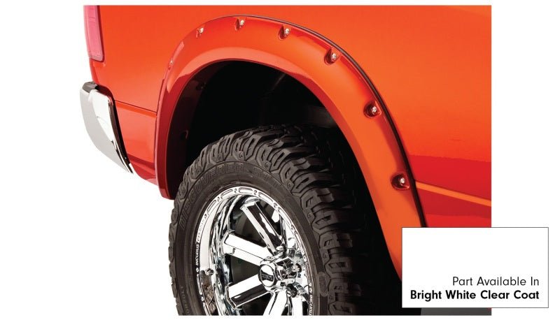 Bushwacker 16-18 Ram 1500 Fleetside Pocket Style Flares 4pc 67.4/76.3/96.3in Bed - Bright White CC - Crew Original