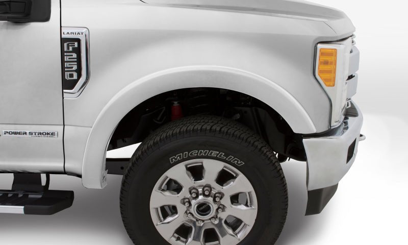 Bushwacker 17-18 Ford F-250 Super Duty OE Style Flares - 4 pc - Oxford White - Crew Original