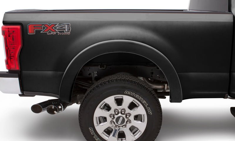 Bushwacker 17-18 Ford F-250 Super Duty OE Style Flares 4pc - Black - Crew Original