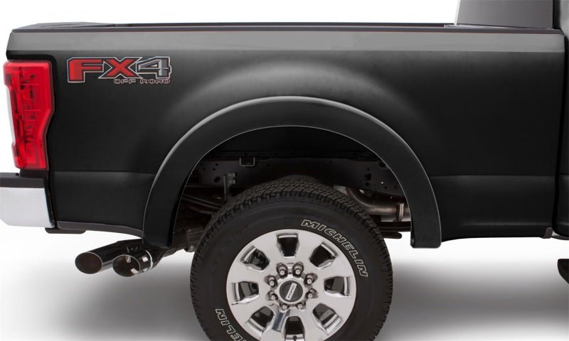 Bushwacker 17-18 Ford F-250 Super Duty OE Style Flares 4pc - Black - Crew Original