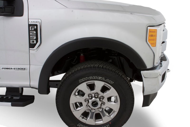 Bushwacker 17-18 Ford F-250 Super Duty OE Style Flares 4pc - Black - Crew Original