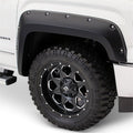Bushwacker 17-18 Ford F-250 Super Duty Pocket Style Flares 2pc - Black - Crew Original