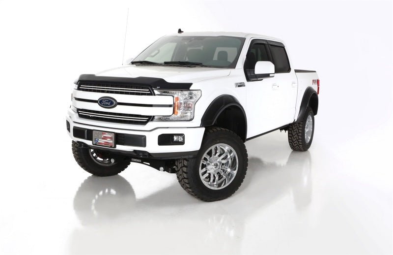 Bushwacker 18-19 Ford F-150 DRT Style Flares 4pc - Black - Crew Original