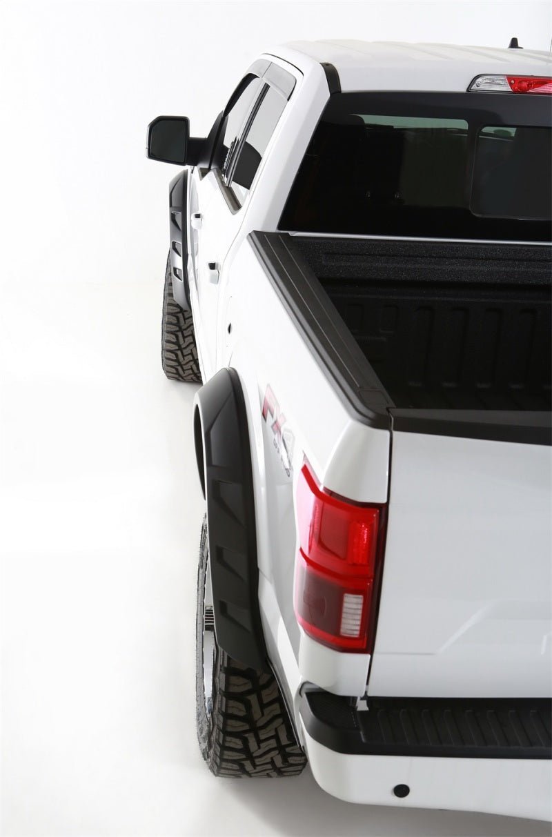 Bushwacker 18-19 Ford F-150 DRT Style Flares 4pc - Black - Crew Original