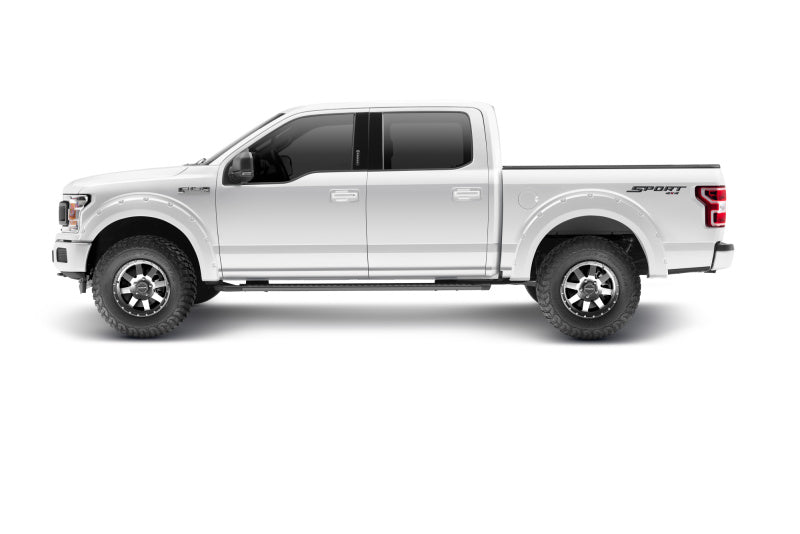 Bushwacker 18-19 Ford F-150 Pocket Style Flares 4 pc - Oxford White - Crew Original