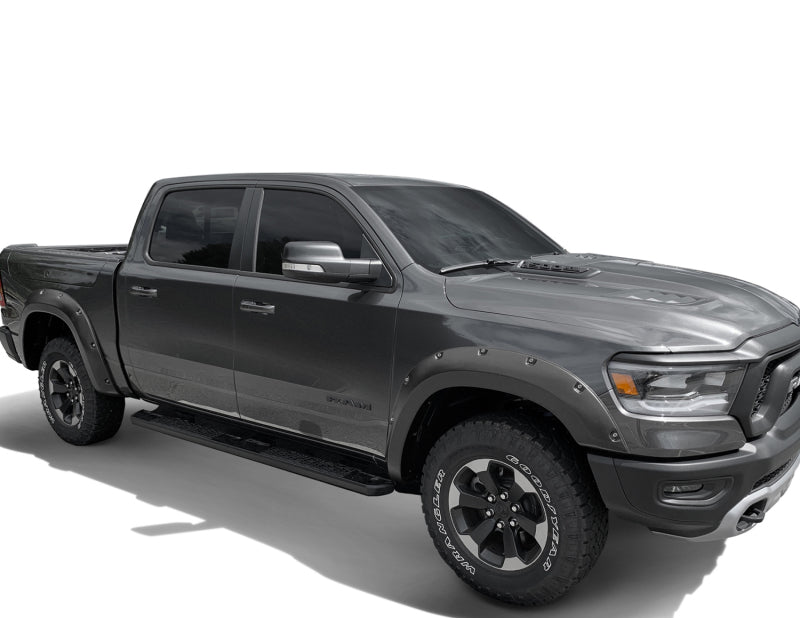 Bushwacker 19-20 Ram 1500 Rebel FF Pocket Style Flares 4pc - Black - Crew Original