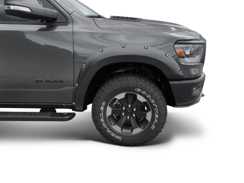 Bushwacker 19-20 Ram 1500 Rebel FF Pocket Style Flares 4pc - Black - Crew Original