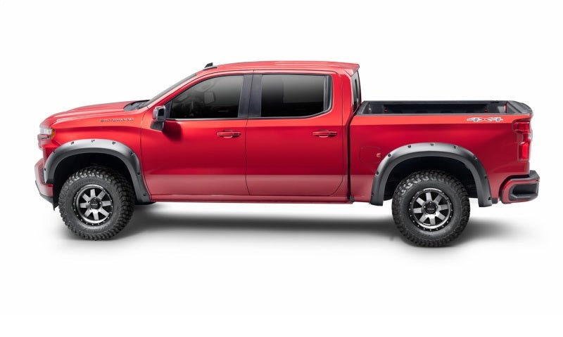 Bushwacker 19-21 GMC Sierra 1500 Forge Style Flares 4pc - Black - Crew Original