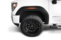 Bushwacker 20-21 GMC Sierra 3500 HD Extend-A-Fender Style Flares Front 2pc - Black - Crew Original