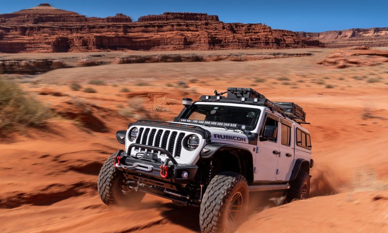 Bushwacker 20-21 Jeep Gladiator Trail Armor Rocker Panel - Crew Original