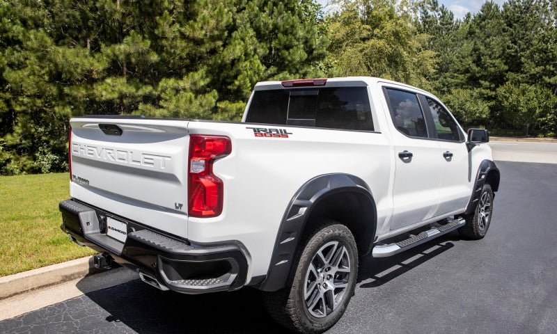 Bushwacker 2019 Chevrolet Silverado 1500 DRT Style Flares 4pc - Black - Crew Original