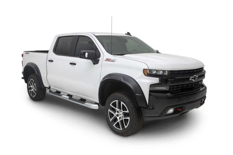 Bushwacker 2019 Chevrolet Silverado 1500 DRT Style Flares 4pc - Black - Crew Original