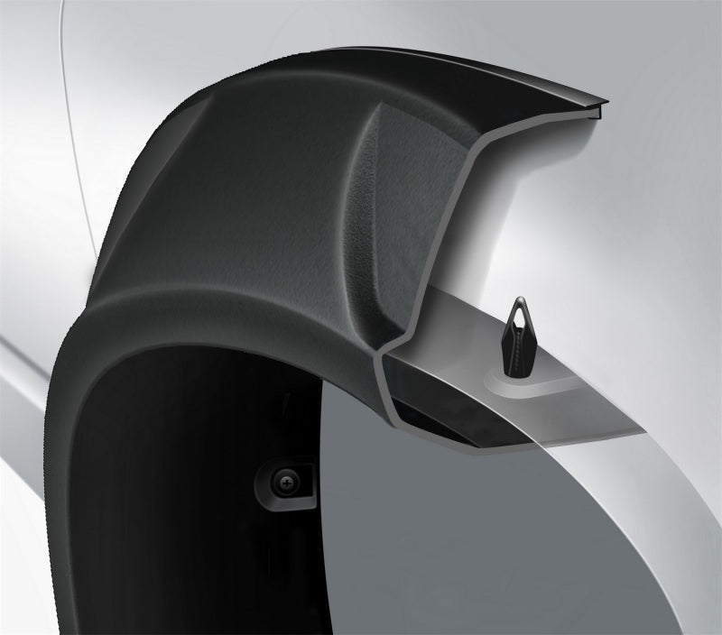Bushwacker 2019 Chevrolet Silverado 1500 DRT Style Flares 4pc - Black - Crew Original